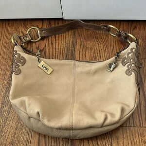 Luce Leather Hobo Purse